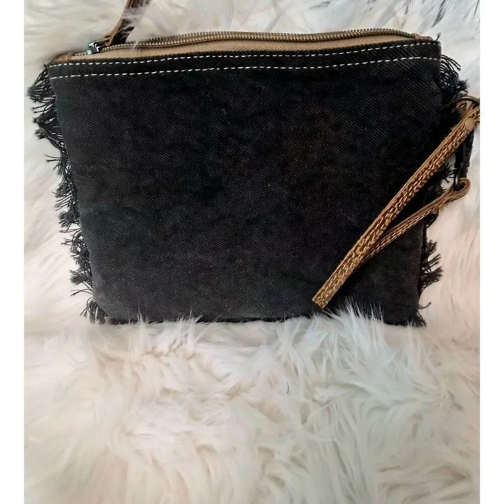 Myra bag cowhide wristlet